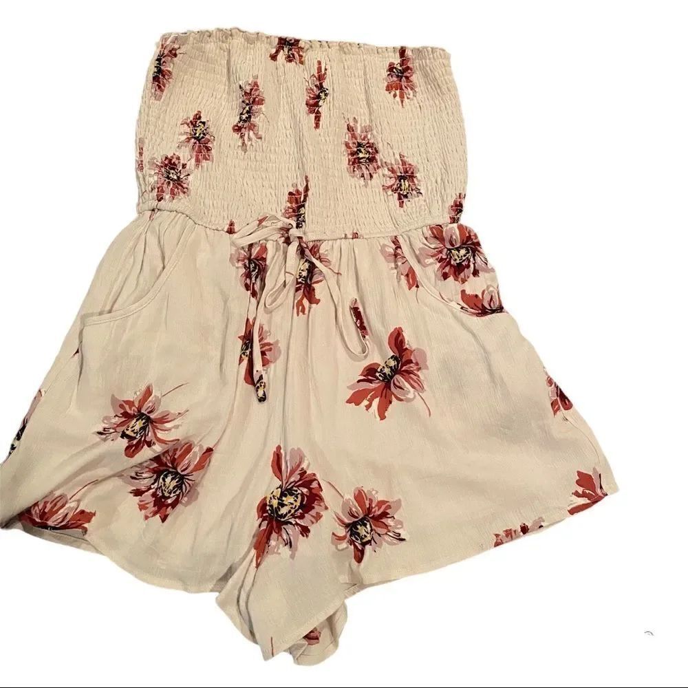 Band Of Gypsies Tube Top Romper Size Small